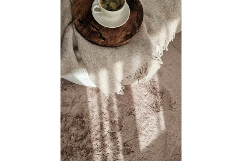 Heaven Deluxe Ryamatta 160x230 cm - Taupe - Textil & mattor - Matta - Modern matta - Ryamatta