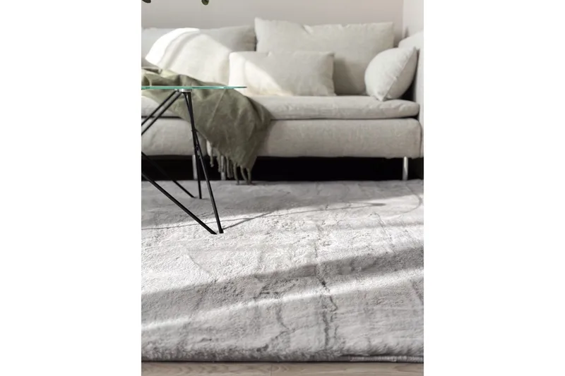 Heaven Ryamatta Grå 200*290 - Grå - Textil & mattor - Matta - Modern matta - Ryamatta