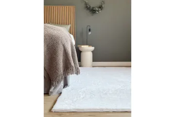 Heaven Stor Rektangulär Ryamatta & Luggmatta 240x340 cm - Vit - Textil & mattor - Matta - Modern matta - Ryamatta