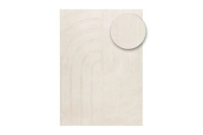 Heaven Trend Maskinvävd matta 200x290 cm - Beige - Textil & mattor - Matta - Modern matta - Friezematta