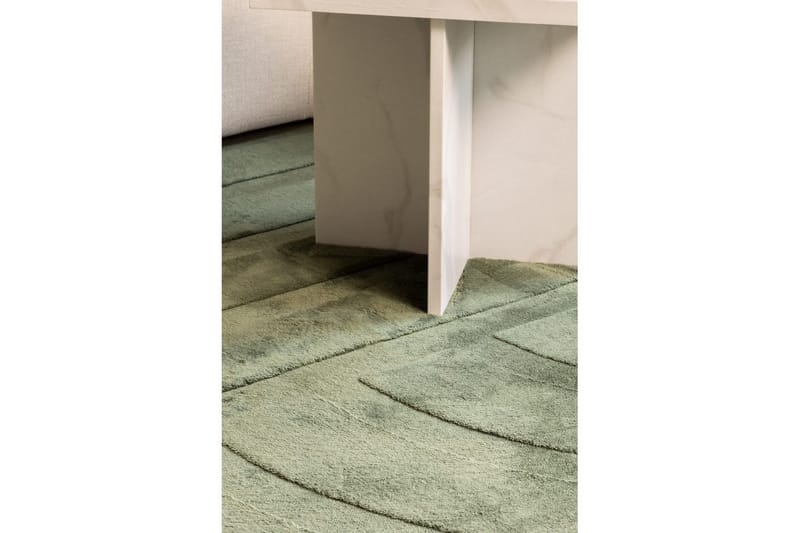 Heaven Trend Maskinvävd matta 200x290 cm - Grön - Textil & mattor - Matta - Modern matta - Friezematta