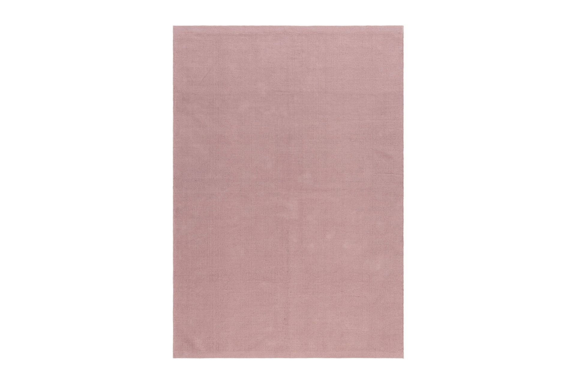 hemse bomullsmatta 240x340 cm - rosa