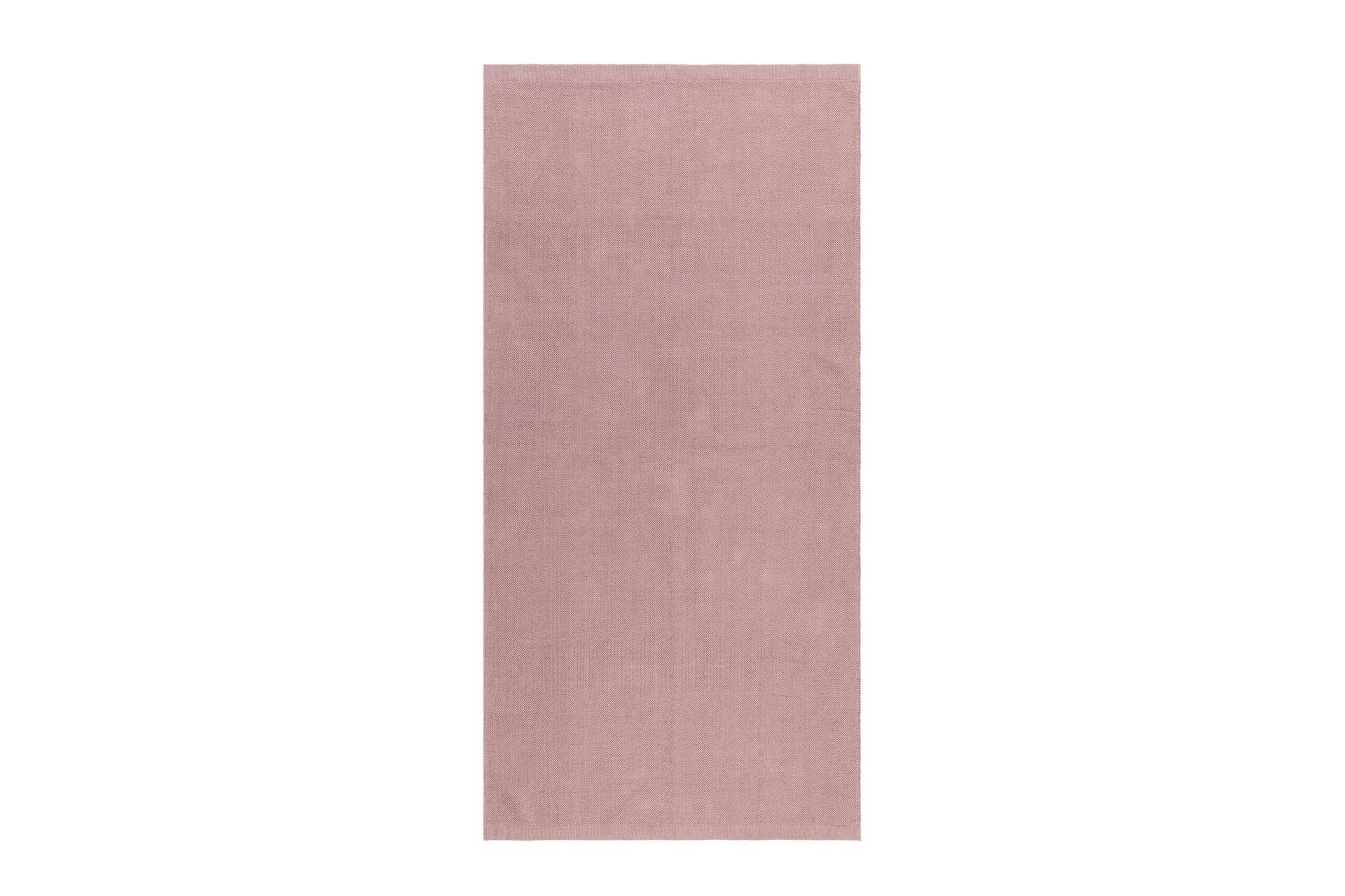 Hemse Bomullsmatta 75x250 cm - Rosa