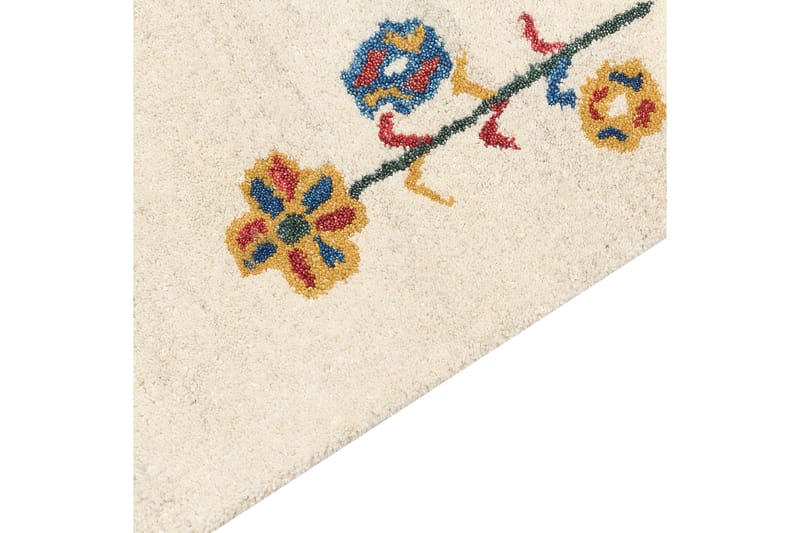 Husunlu Ryamatta 80x150 cm - Beige - Textil & mattor - Matta - Modern matta - Ullmatta