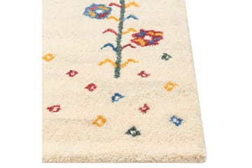 Husunlu Ryamatta 80x150 cm - Beige - Textil & mattor - Matta - Modern matta - Ullmatta