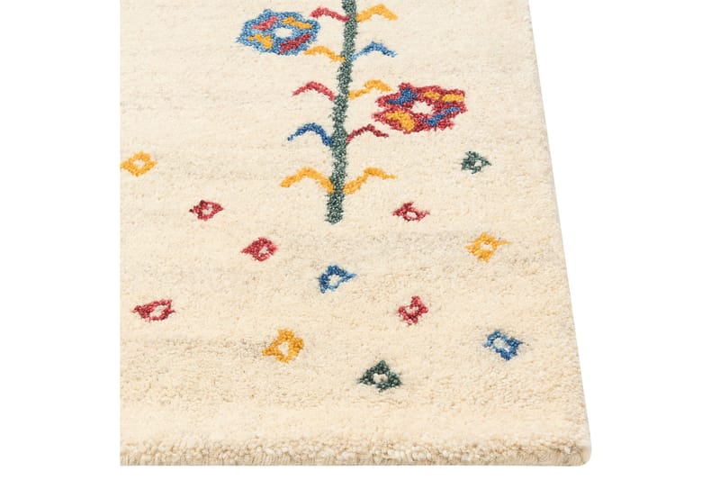 Husunlu Ryamatta 80x150 cm - Beige - Textil & mattor - Matta - Modern matta - Ullmatta