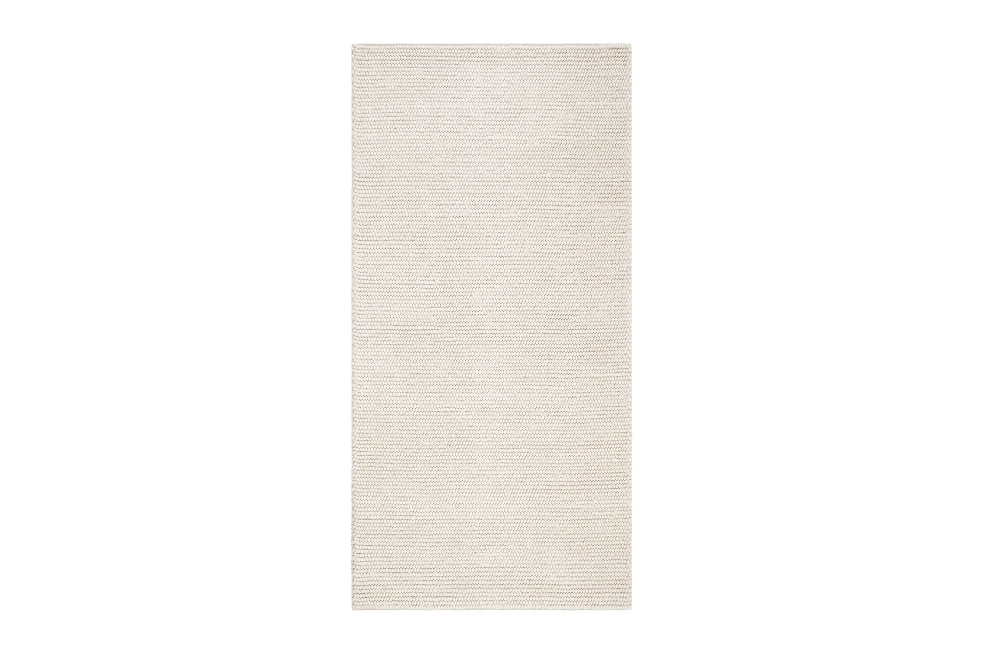 idre ullmatta 75x200 cm oval - creme