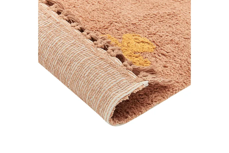 Igdir Bomullsmatta 140x200 cm - Orange - Textil & mattor - Matta - Modern matta - Bomullsmatta