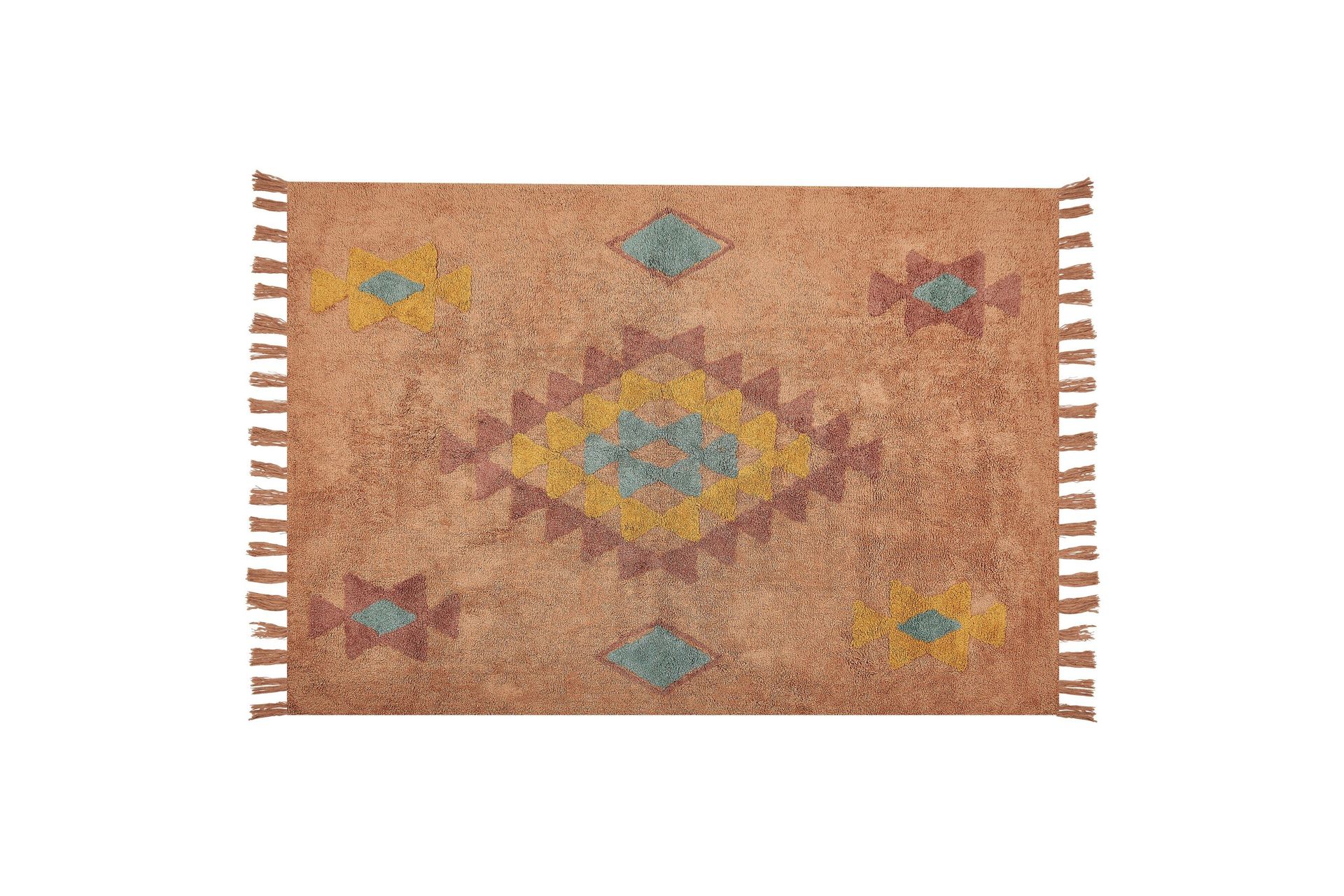 Igdir Bomullsmatta 140x200 cm - Orange