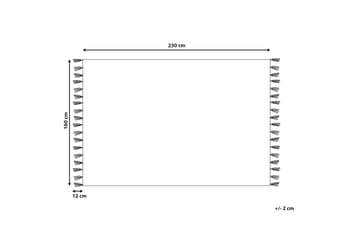 Igdir Bomullsmatta 160x230 cm - Orange - Textil & mattor - Matta - Modern matta - Bomullsmatta