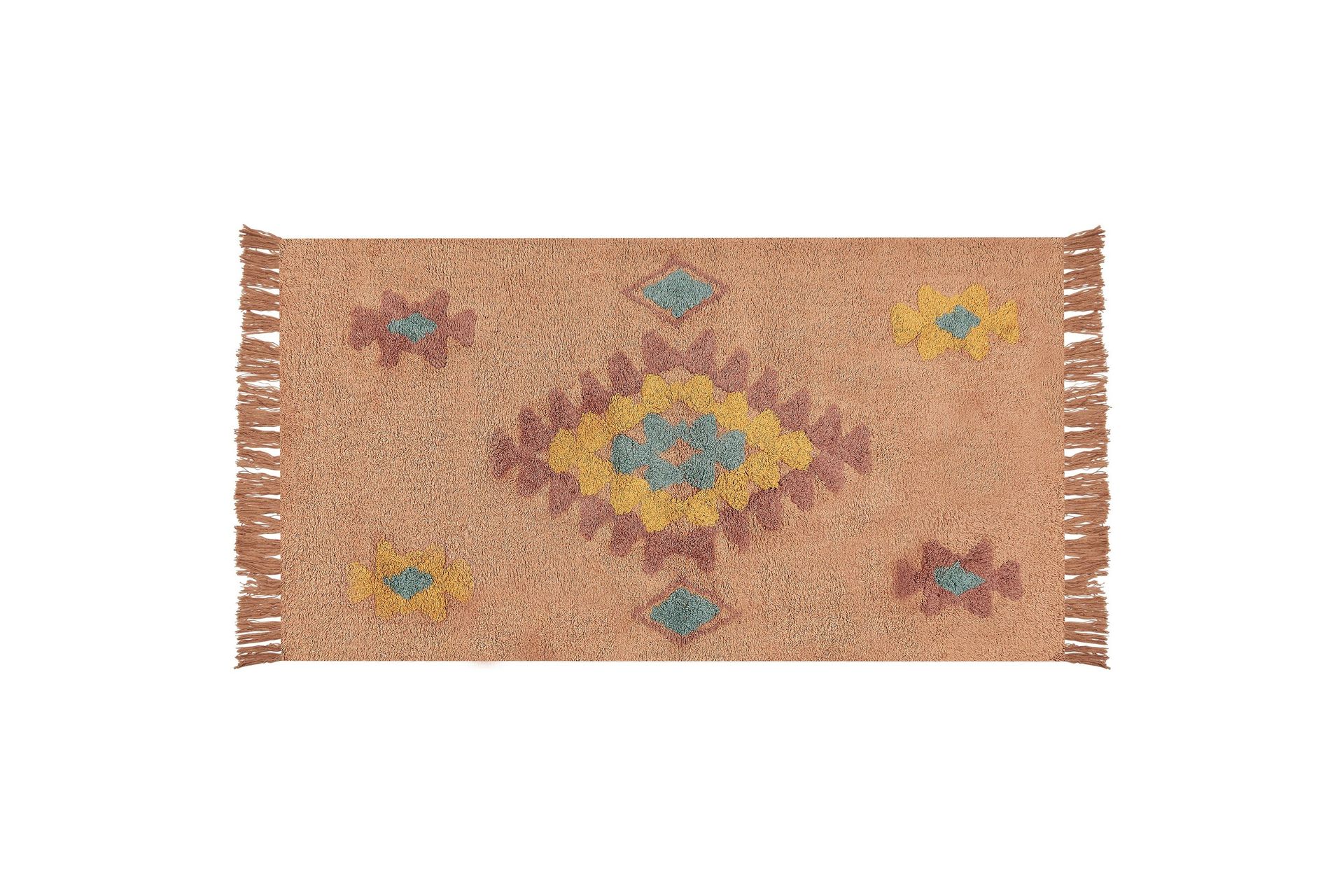 Igdir Bomullsmatta 80x150 cm - Orange