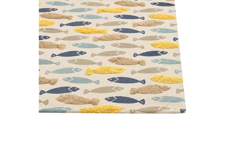 Ipuh Bomullsmatta 80x150 cm - Beige - Textil & mattor - Matta - Modern matta - Bomullsmatta