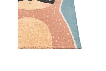 Isak Bomullsmatta 80x150 cm - Blå - Textil & mattor - Matta - Modern matta - Bomullsmatta