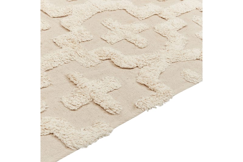 Itangar Bomullsmatta 140x200 cm - Beige - Textil & mattor - Matta - Modern matta - Bomullsmatta