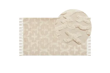Itangar Bomullsmatta 80x150 cm - Beige - Textil & mattor - Matta - Modern matta - Bomullsmatta