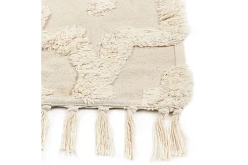 Itangar Bomullsmatta 80x150 cm - Beige - Textil & mattor - Matta - Modern matta - Bomullsmatta