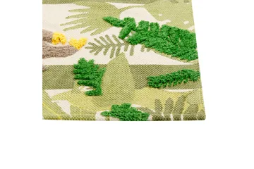 Janhto Bomullsmatta 80x150 cm - Grön - Textil & mattor - Matta - Modern matta - Bomullsmatta