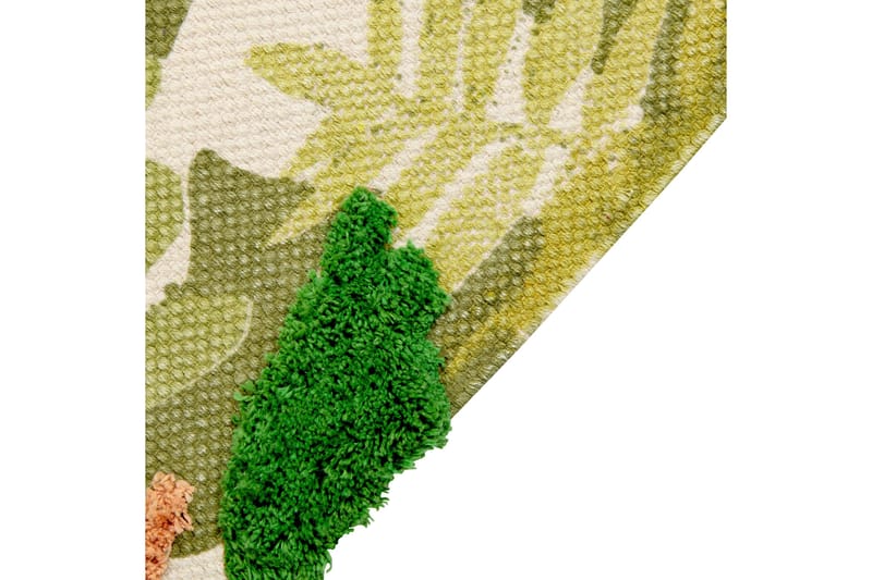 Janhto Bomullsmatta 80x150 cm - Grön - Textil & mattor - Matta - Modern matta - Bomullsmatta