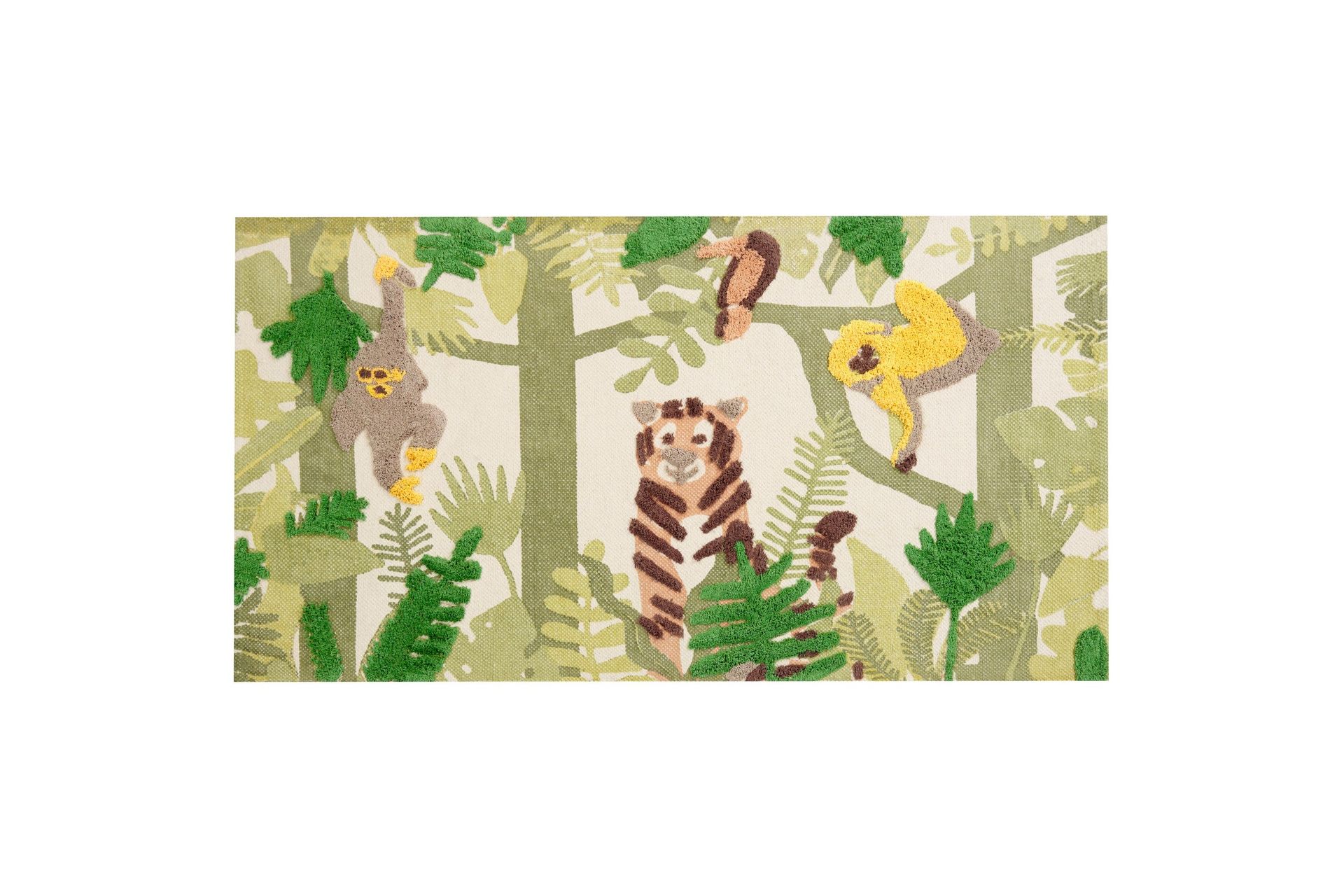 janhto bomullsmatta 80x150 cm - grön