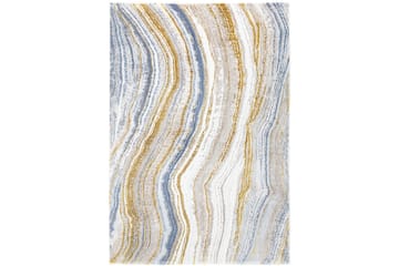 Joy Wiltonmatta 200x290 cm - Blå/Guld - Textil & mattor - Matta - Modern matta - Friezematta