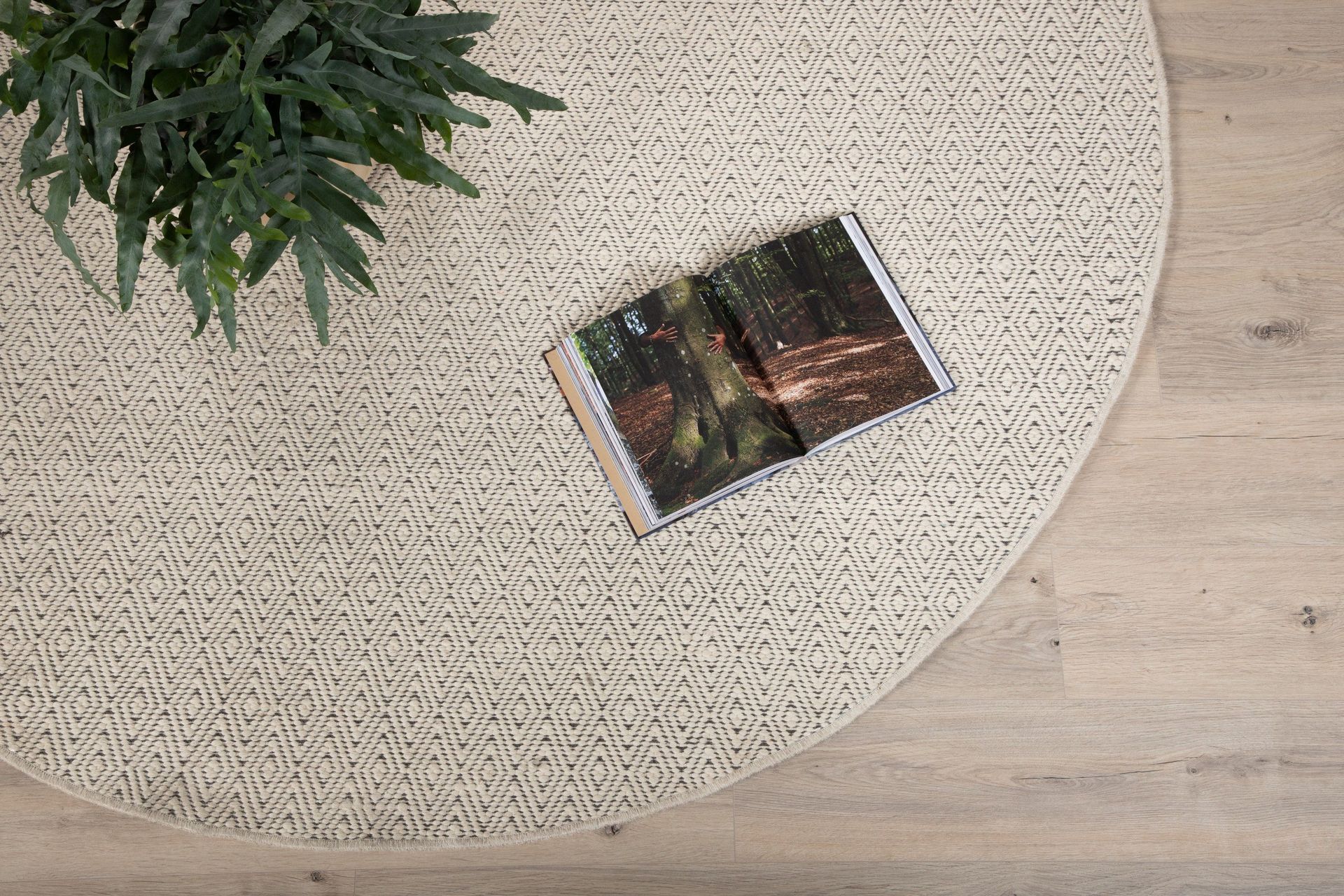 Julana Ullmatta Rund 200 - Beige