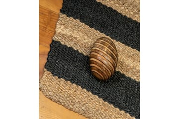 Eddie Jutematta 90x150 cm Rektangulär - Beige/Svart - Textil & mattor - Matta - Modern matta - Sisalmatta