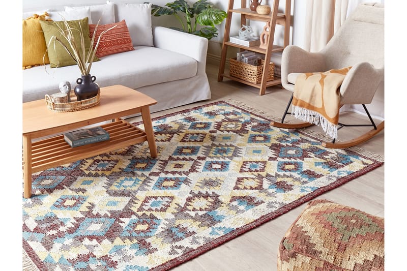 Jutematta Fener 140x200 cm - Beige - Textil & mattor - Matta - Modern matta - Jutematta & hampamatta