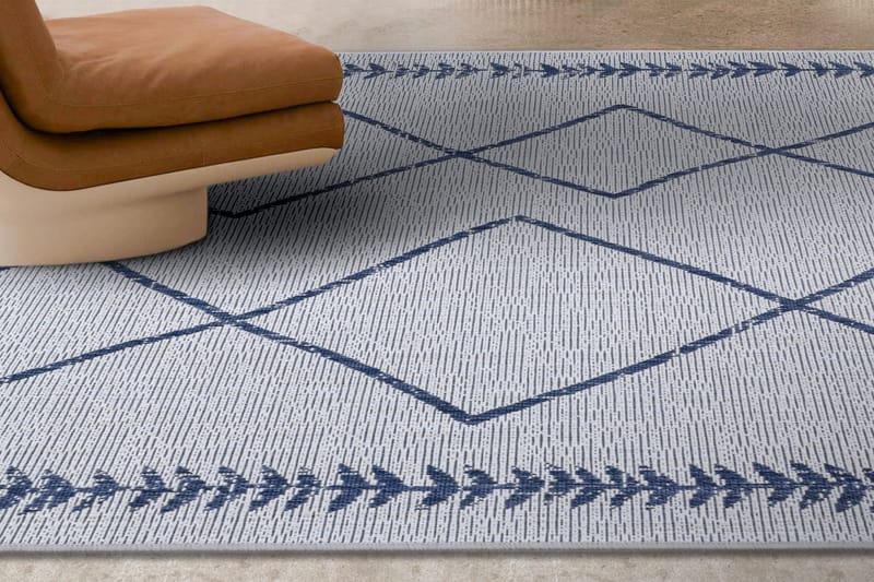 Jutematta Fresco 160x230 Rektangulär - Marinblå - Textil & mattor - Matta - Modern matta - Jutematta & hampamatta