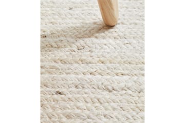 Jutematta Jomajli 200x290 Rektangulär - Vit - Textil & mattor - Matta - Modern matta - Sisalmatta