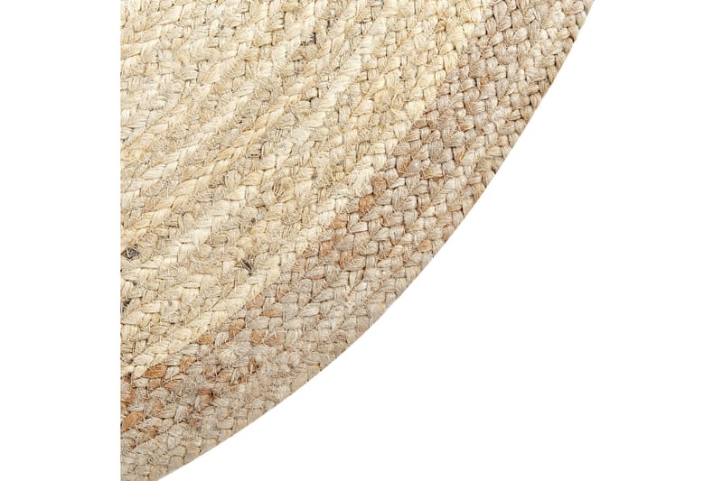 Jutematta Menemen 120 cm Rund - Beige - Textil & mattor - Matta - Modern matta - Jutematta & hampamatta