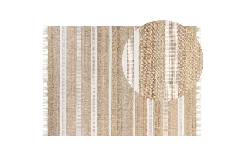 Jutematta Talpur 160x230 cm - Beige - Textil & mattor - Matta - Modern matta - Jutematta & hampamatta