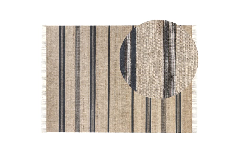 Jutematta Talpur 160x230 cm - Beige - Textil & mattor - Matta - Modern matta - Jutematta & hampamatta