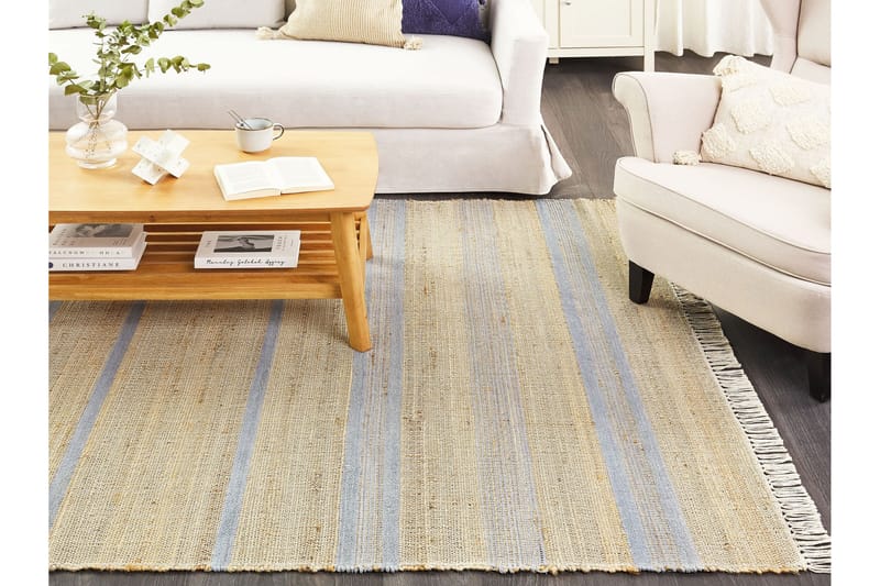 Jutematta Talpur 160x230 cm - Beige - Textil & mattor - Matta - Modern matta - Jutematta & hampamatta
