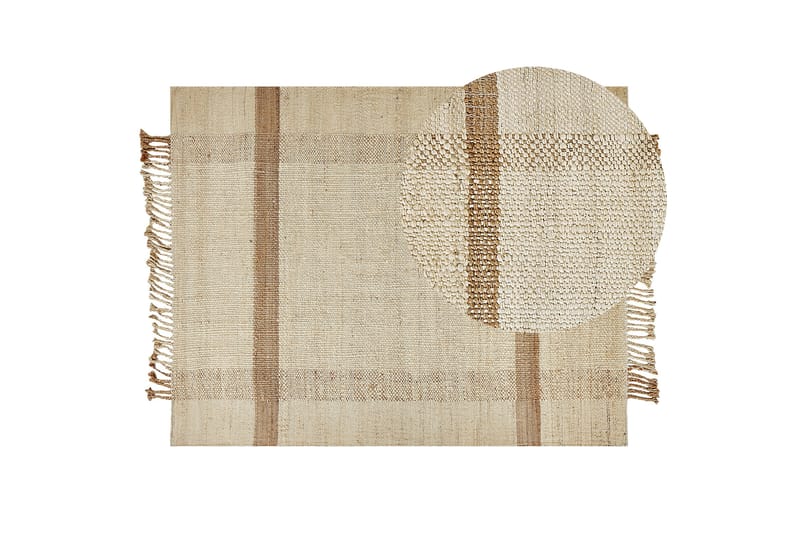 Jutematta Yelmez 160x230 cm - Beige - Textil & mattor - Matta - Modern matta - Jutematta & hampamatta