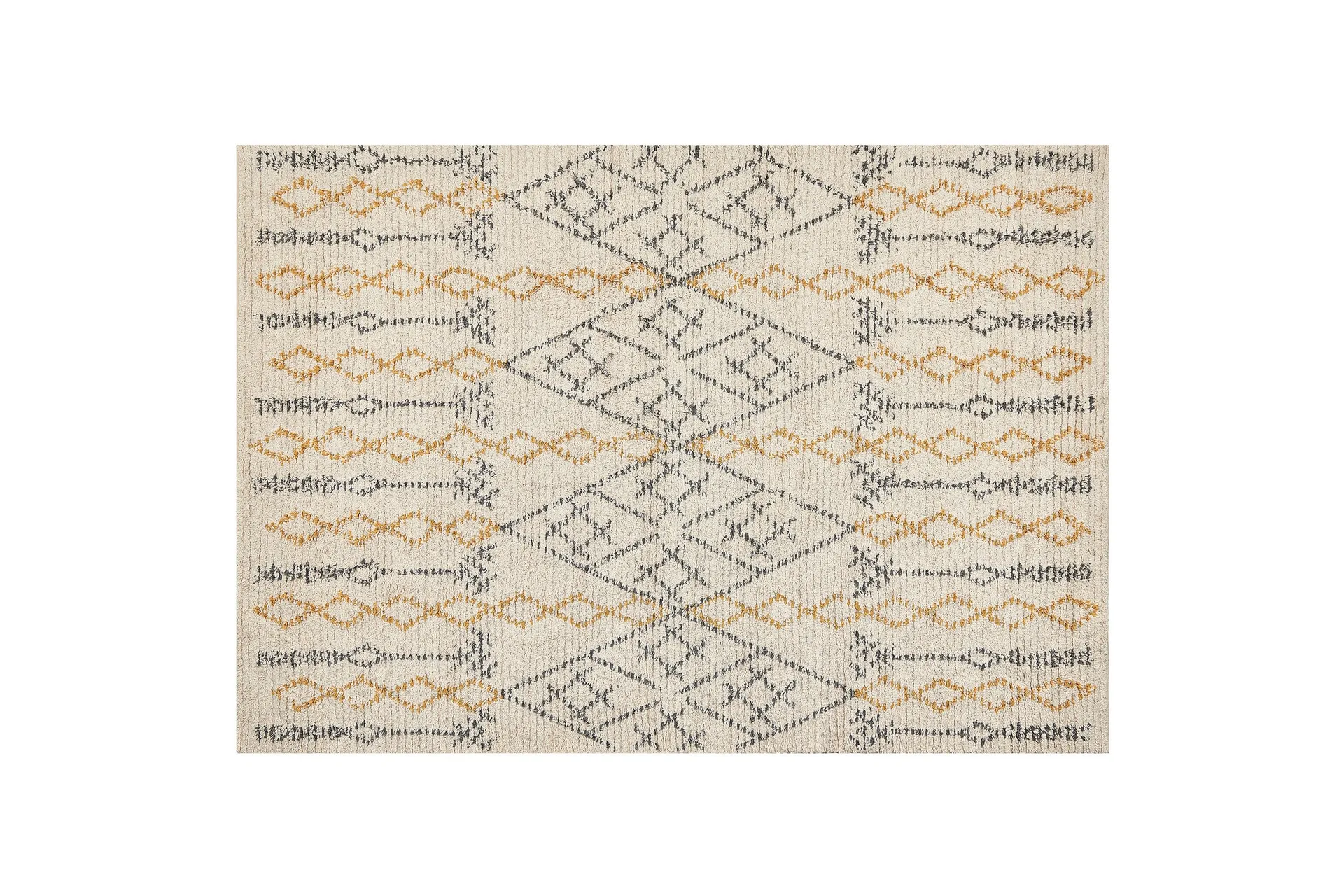 Kadapa Bomullsmatta 160x230 cm - Gul