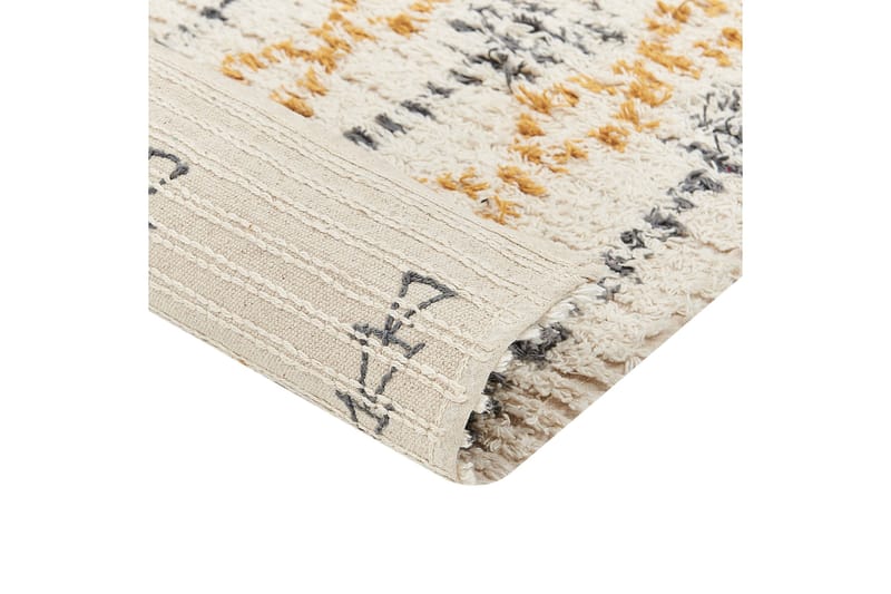 Kadapa Bomullsmatta 160x230 cm - Gul - Textil & mattor - Matta - Modern matta - Bomullsmatta