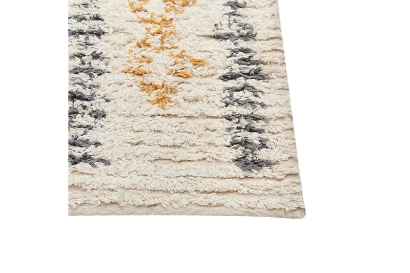 Kadapa Bomullsmatta 80x150 cm - Gul - Textil & mattor - Matta - Modern matta - Bomullsmatta