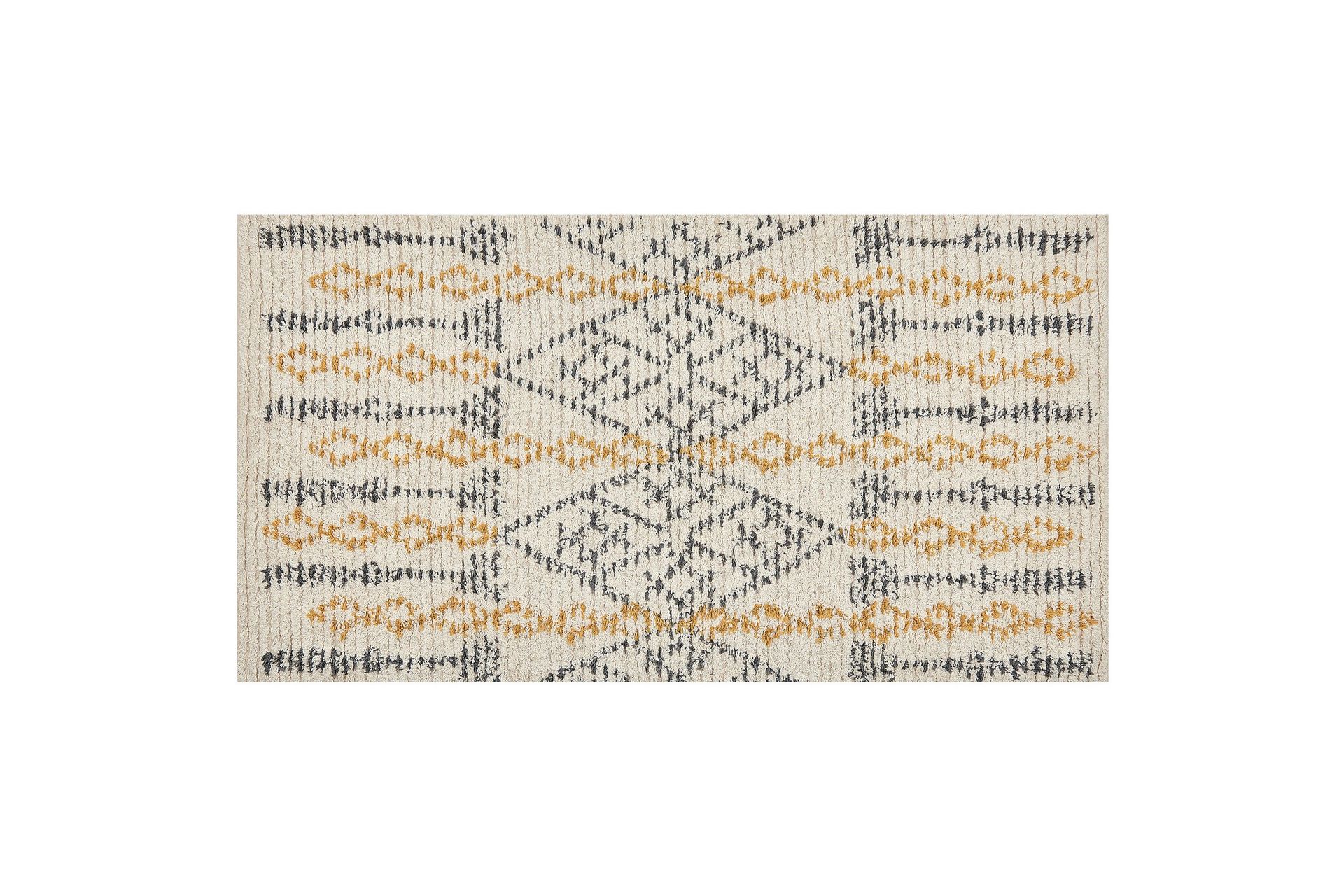 Kadapa Bomullsmatta 80x150 cm - Gul