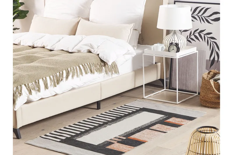 Kakinada Ryamatta 80x150 cm - Röd - Textil & mattor - Matta - Modern matta - Bomullsmatta