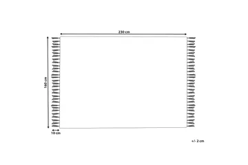 Kalfa Jutematta 160x230 cm - Beige - Textil & mattor - Matta - Modern matta - Jutematta & hampamatta