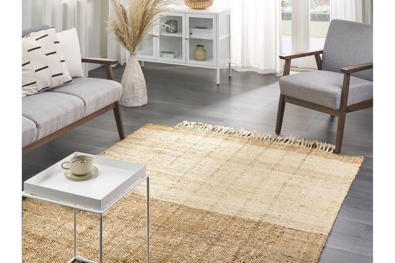 Karkin Jutematta 160x230 cm - Beige - Textil & mattor - Matta - Modern matta - Jutematta & hampamatta