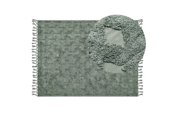 Kars Ryamatta 140x200 cm - Grön - Textil & mattor - Matta - Modern matta - Ryamatta