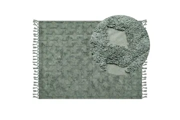 Kars Ryamatta 140x200 cm - Grön - Textil & mattor - Matta - Modern matta - Ryamatta