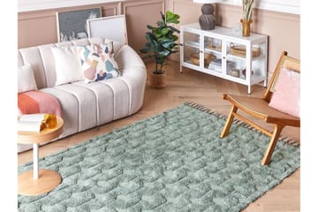 Kars Ryamatta 140x200 cm - Grön - Textil & mattor - Matta - Modern matta - Ryamatta