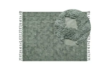 Kars Ryamatta 160x230 cm - Grön - Textil & mattor - Matta - Modern matta - Ryamatta