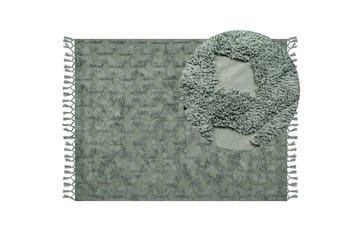 Kars Ryamatta 160x230 cm - Grön - Textil & mattor - Matta - Modern matta - Ryamatta