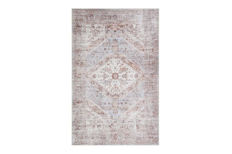 Kashan Wiltonmatta 280x380 cm Rektangulär, Blå/Creme