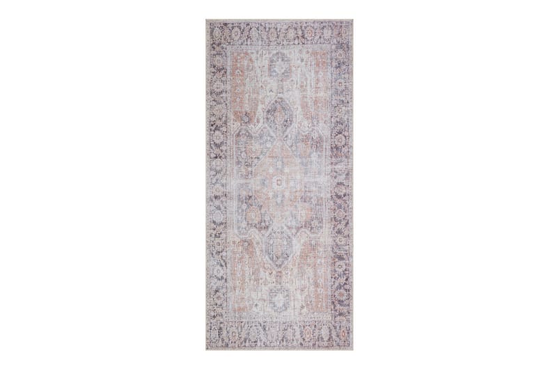 Kashan Wiltonmatta 80x200 cm Oval - Beige/Orange - Textil & mattor - Matta - Modern matta - Friezematta