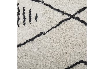 Kebir Bomullsmatta 140x200 cm - Svart/Vit - Textil & mattor - Matta - Modern matta - Bomullsmatta