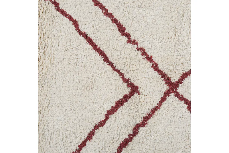 Kenitra Bomullsmatta 140x200 cm - Svart/Vit - Textil & mattor - Matta - Modern matta - Bomullsmatta